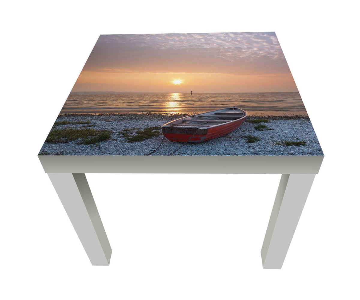 Beistelltisch Meer mit Boot M0173 entdecken - Bild 1 Beistelltisch Meer mit Boot M0173 entdecken - Bild 1