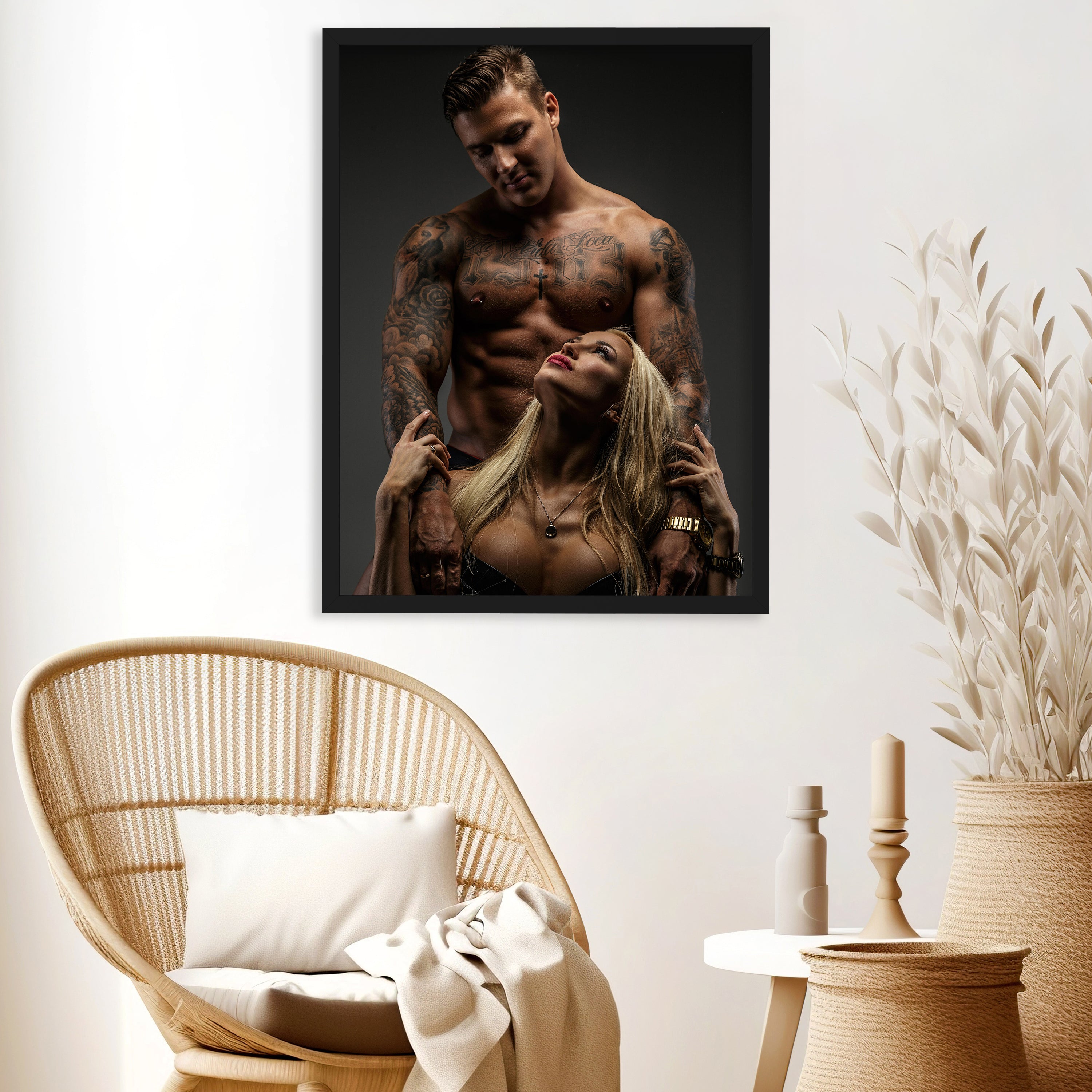 wandmotiv24 Poster, Poster - Paar, Tattoo - M0174 - Bild 3 wandmotiv24 Poster, Poster - Paar, Tattoo - M0174 - Bild 3