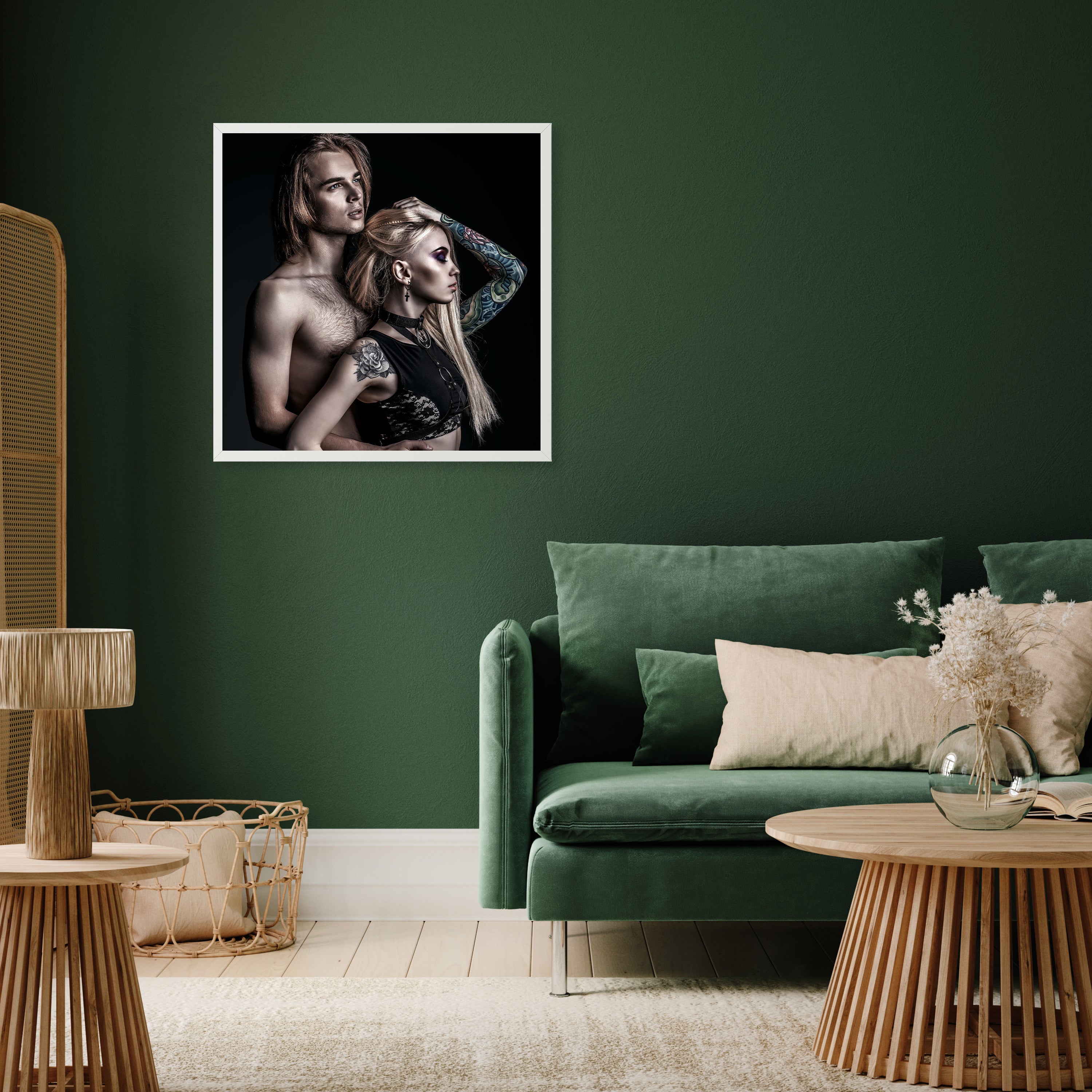 wandmotiv24 Poster, Poster - Frau, Tattoo, Paar - M0176 - Bild 5 wandmotiv24 Poster, Poster - Frau, Tattoo, Paar - M0176 - Bild 5