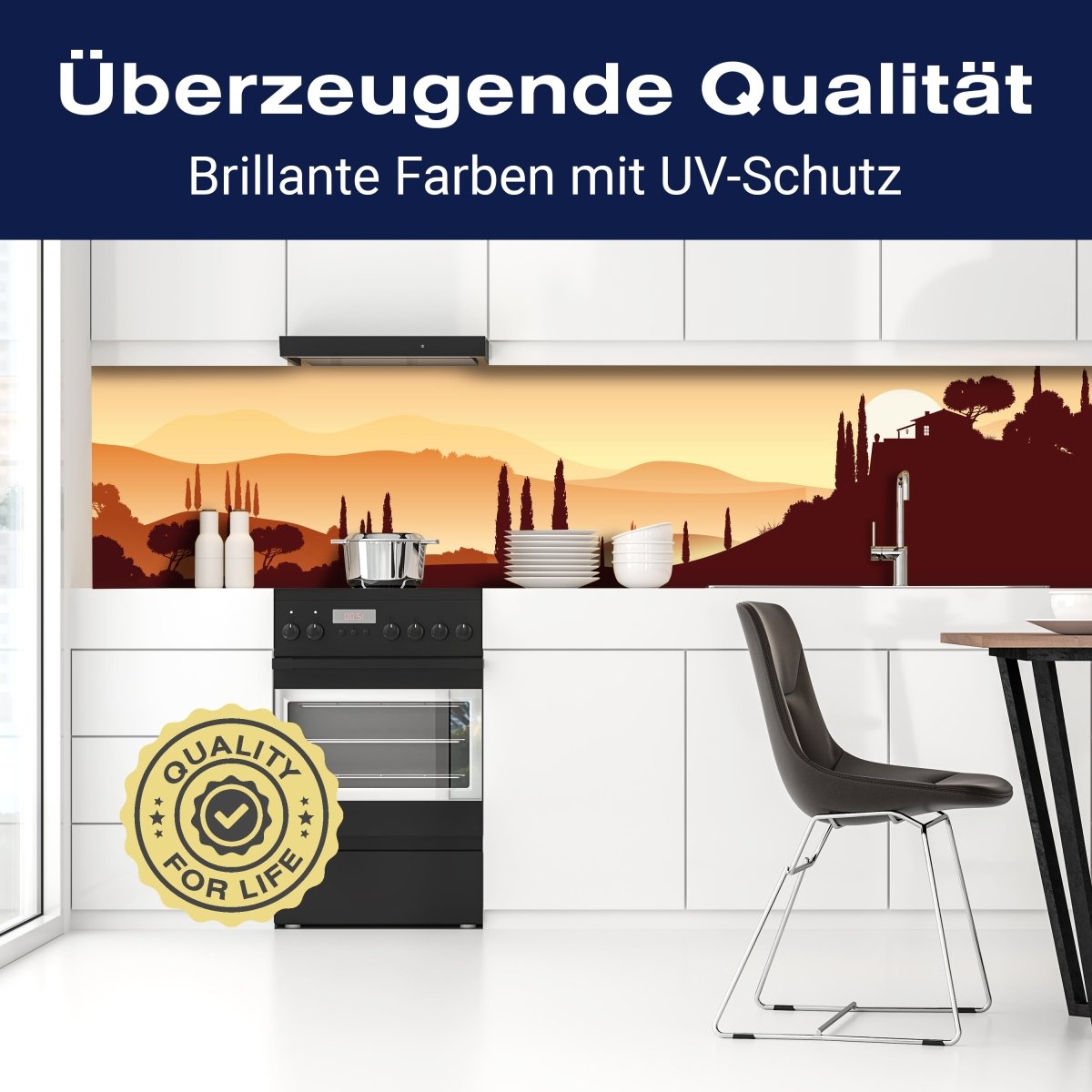 Küchenrückwand Italienische Landschaft Natur M0177 entdecken - Bild 2 Küchenrückwand Italienische Landschaft Natur M0177 entdecken - Bild 2