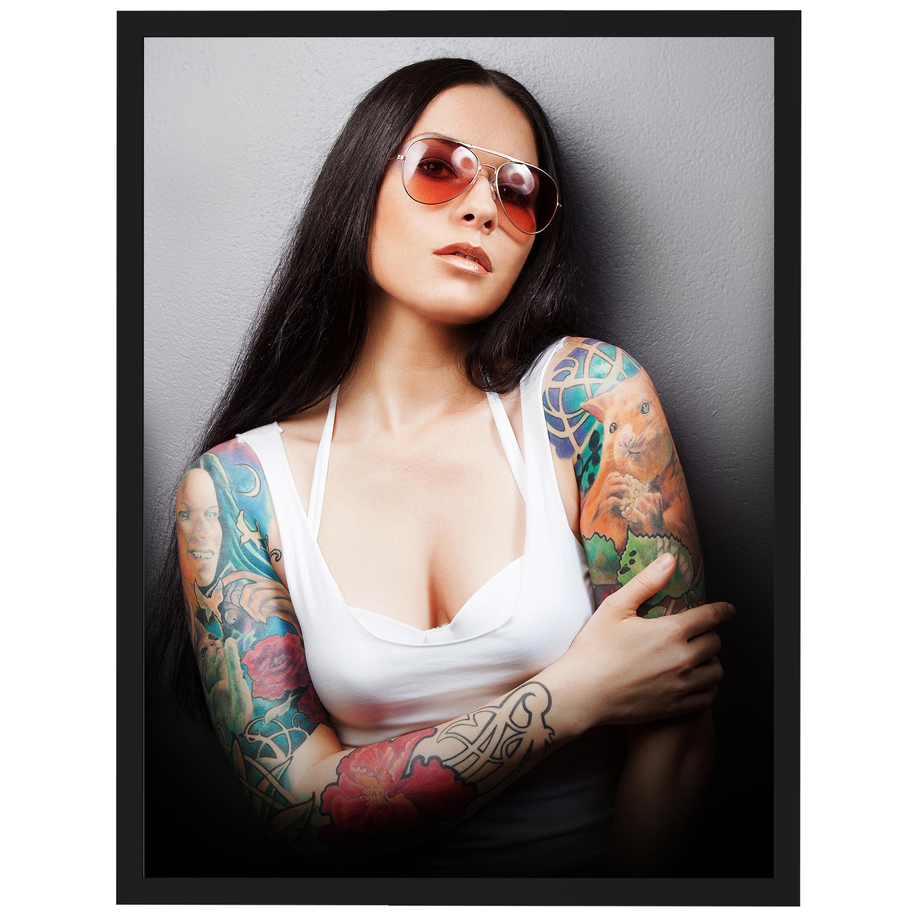 wandmotiv24 Poster, Poster - Frau, Tattoo, Arm - M0177 - Bild 1 wandmotiv24 Poster, Poster - Frau, Tattoo, Arm - M0177 - Bild 1