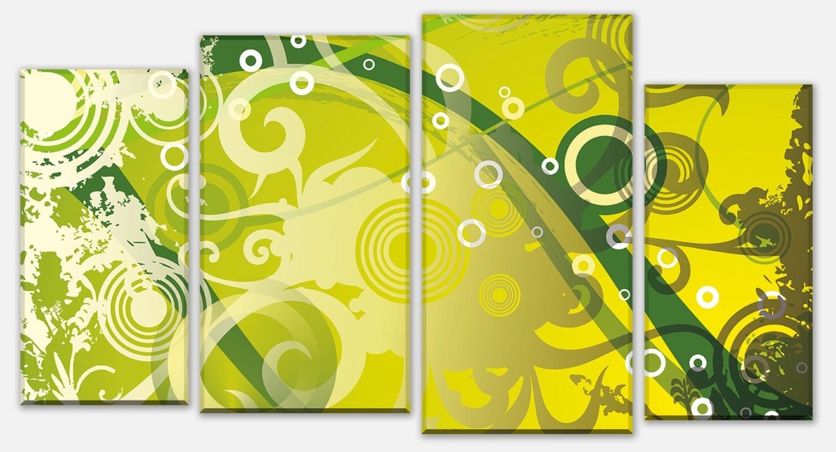 Leinwandbild Mehrteiler Heidi Floral M0183 Leinwandbild Mehrteiler Heidi Floral M0183