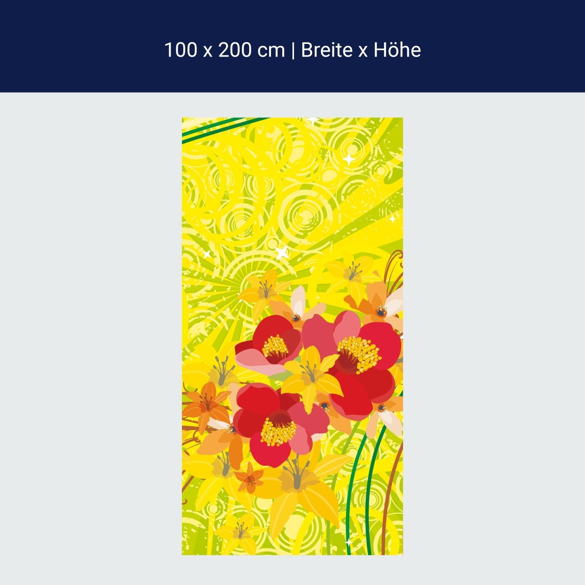 Duschwand Sara Floral M0184 Duschwand Sara Floral M0184