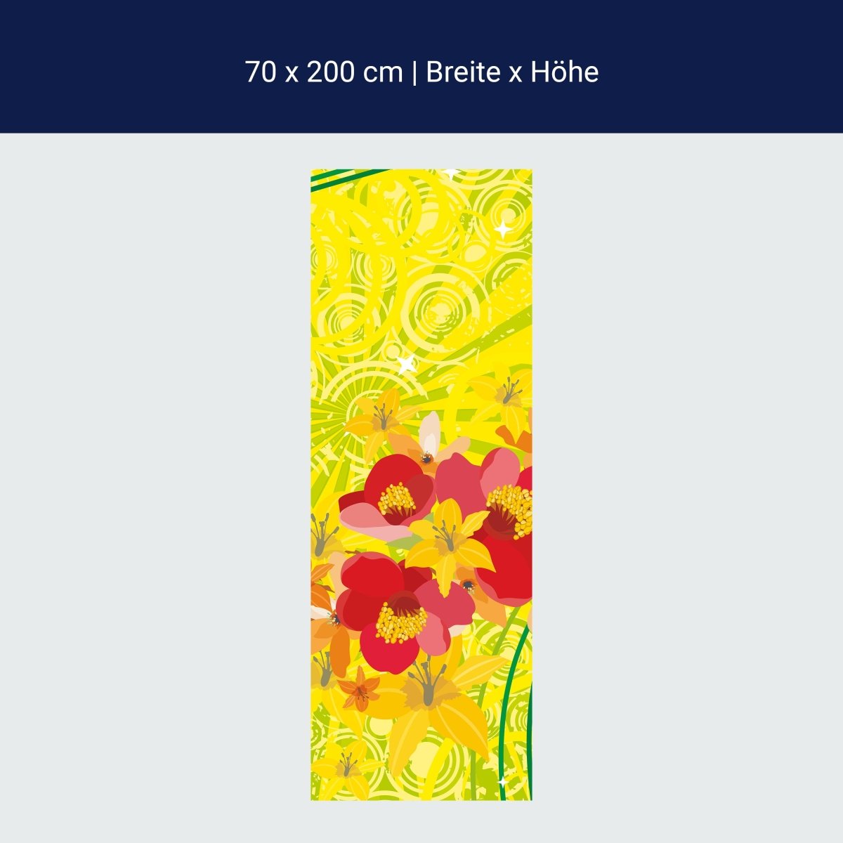 Duschwand Sara Floral M0184 Duschwand Sara Floral M0184