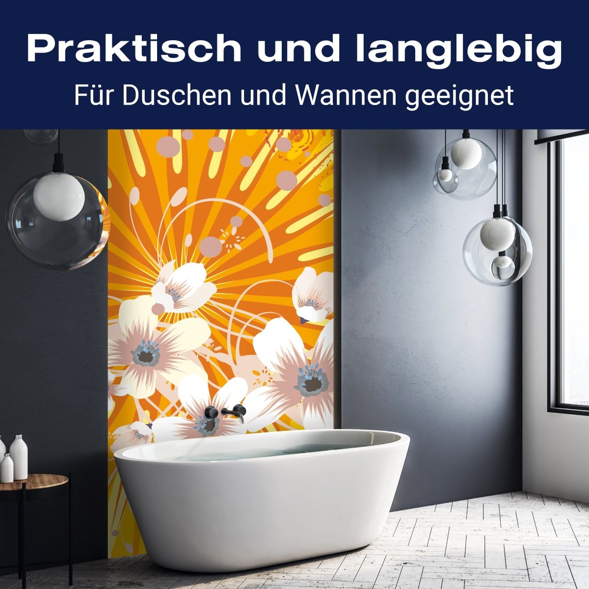 Duschwand Nicole Floral M0187 entdecken - Bild 3 Duschwand Nicole Floral M0187 entdecken - Bild 3