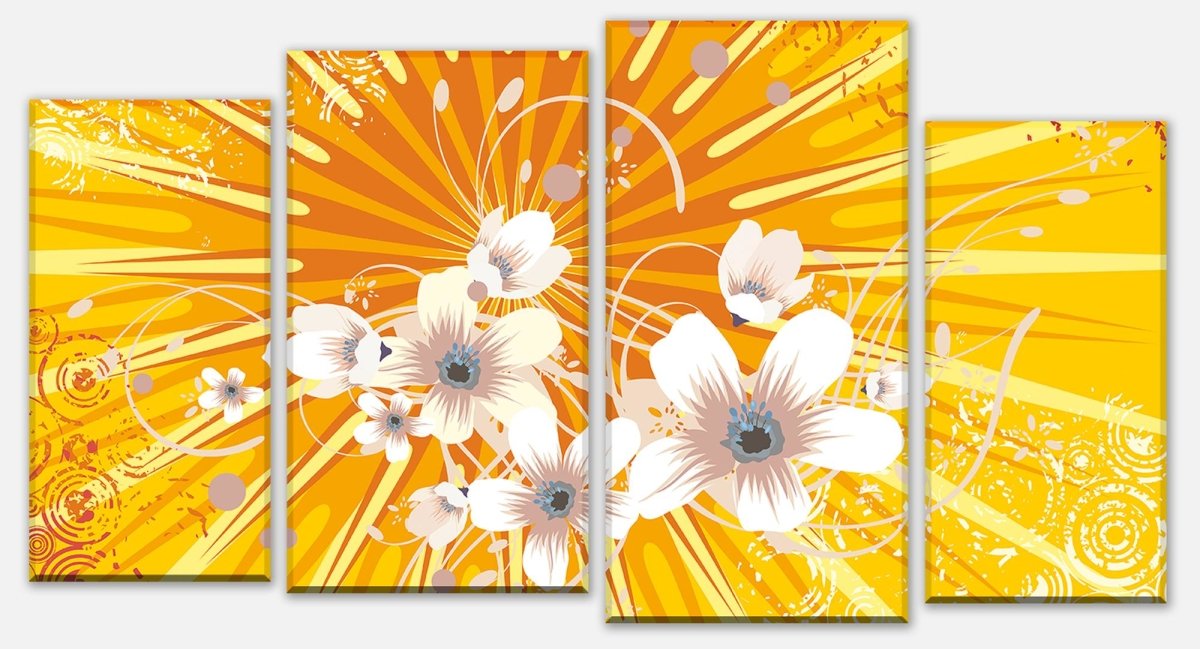 Leinwandbild Mehrteiler Nicole Floral M0187 Leinwandbild Mehrteiler Nicole Floral M0187