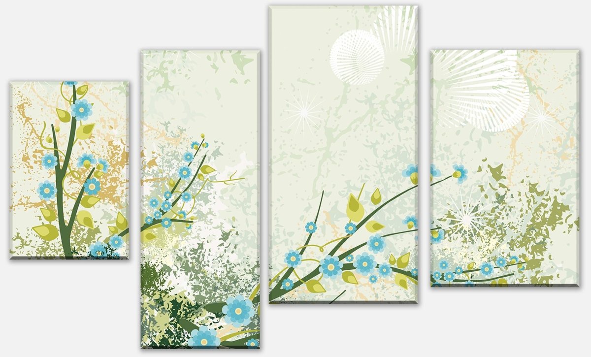 Leinwandbild Mehrteiler Marlis Floral M0190 Leinwandbild Mehrteiler Marlis Floral M0190