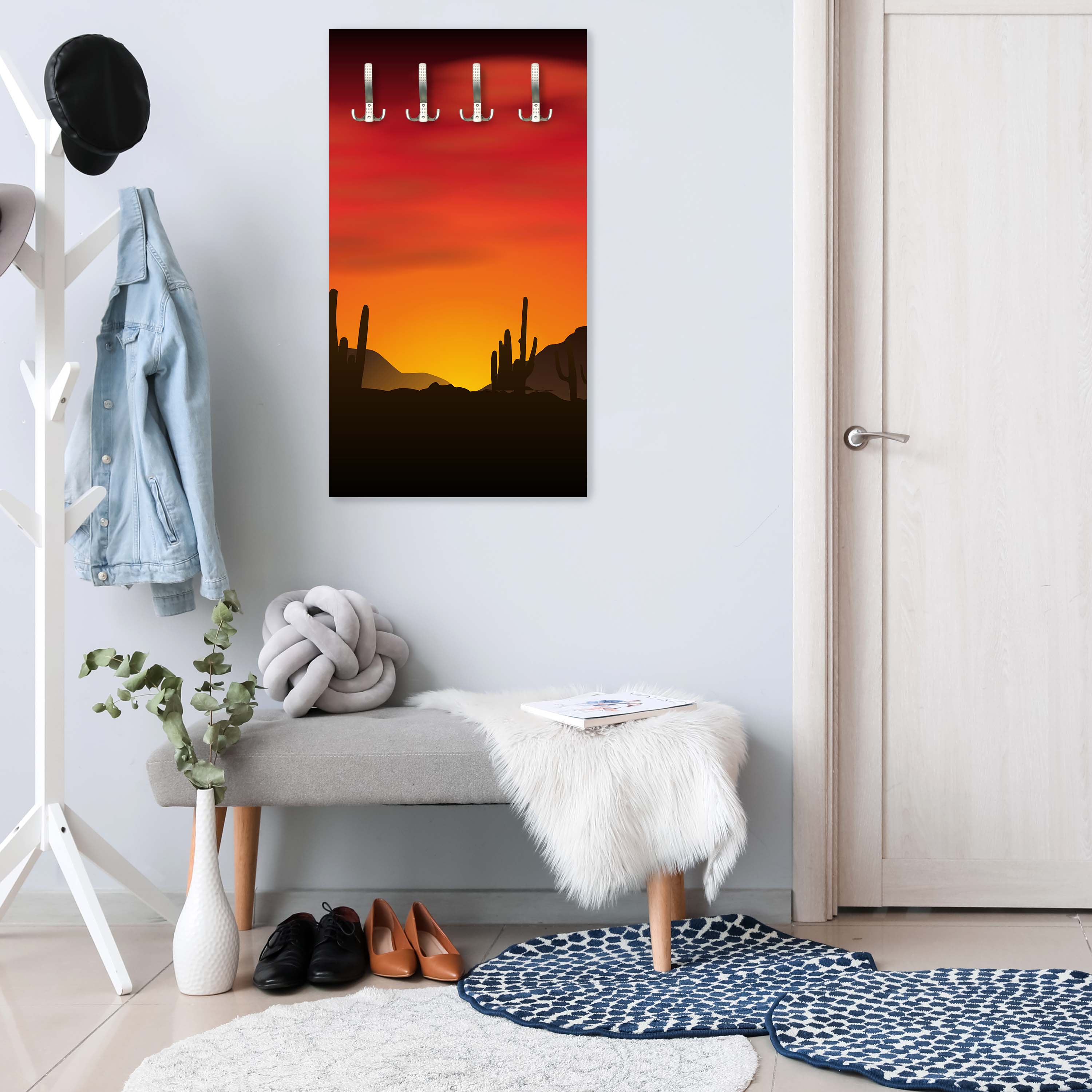 Garderobe Amerikanische Wüste Floral M0191 entdecken - Bild 6 Garderobe Amerikanische Wüste Floral M0191 entdecken - Bild 6