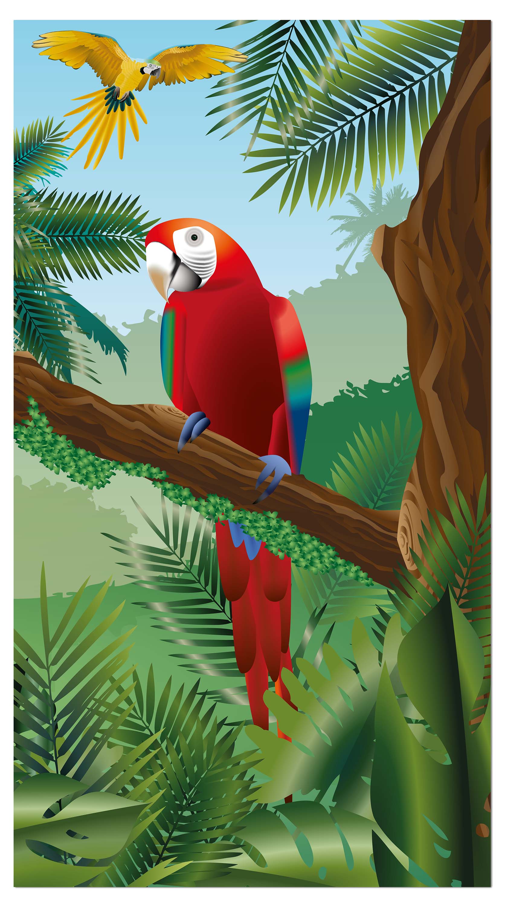 Garderobe Landschaft Regenwald Natur M0193 entdecken - Bild 4 Garderobe Landschaft Regenwald Natur M0193 entdecken - Bild 4