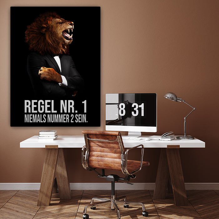 Leinwandbild Löwen, Hochformat M0193 kaufen - Bild 3 Leinwandbild Löwen, Hochformat M0193 kaufen - Bild 3