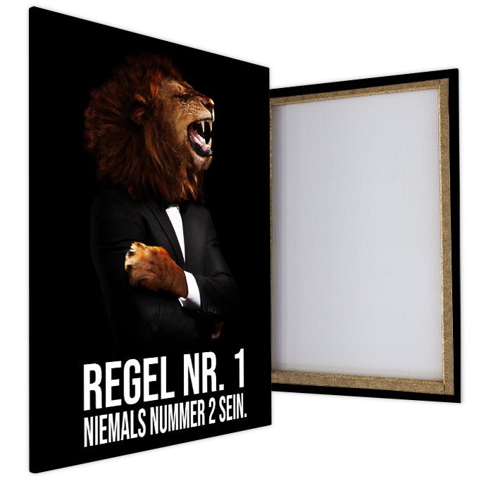 Leinwandbild Löwen, Hochformat M0193 kaufen - Bild 4 Leinwandbild Löwen, Hochformat M0193 kaufen - Bild 4