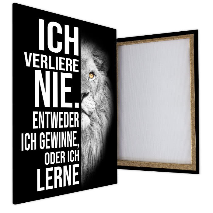 Leinwandbild Löwen, Hochformat M0194 kaufen - Bild 4 Leinwandbild Löwen, Hochformat M0194 kaufen - Bild 4