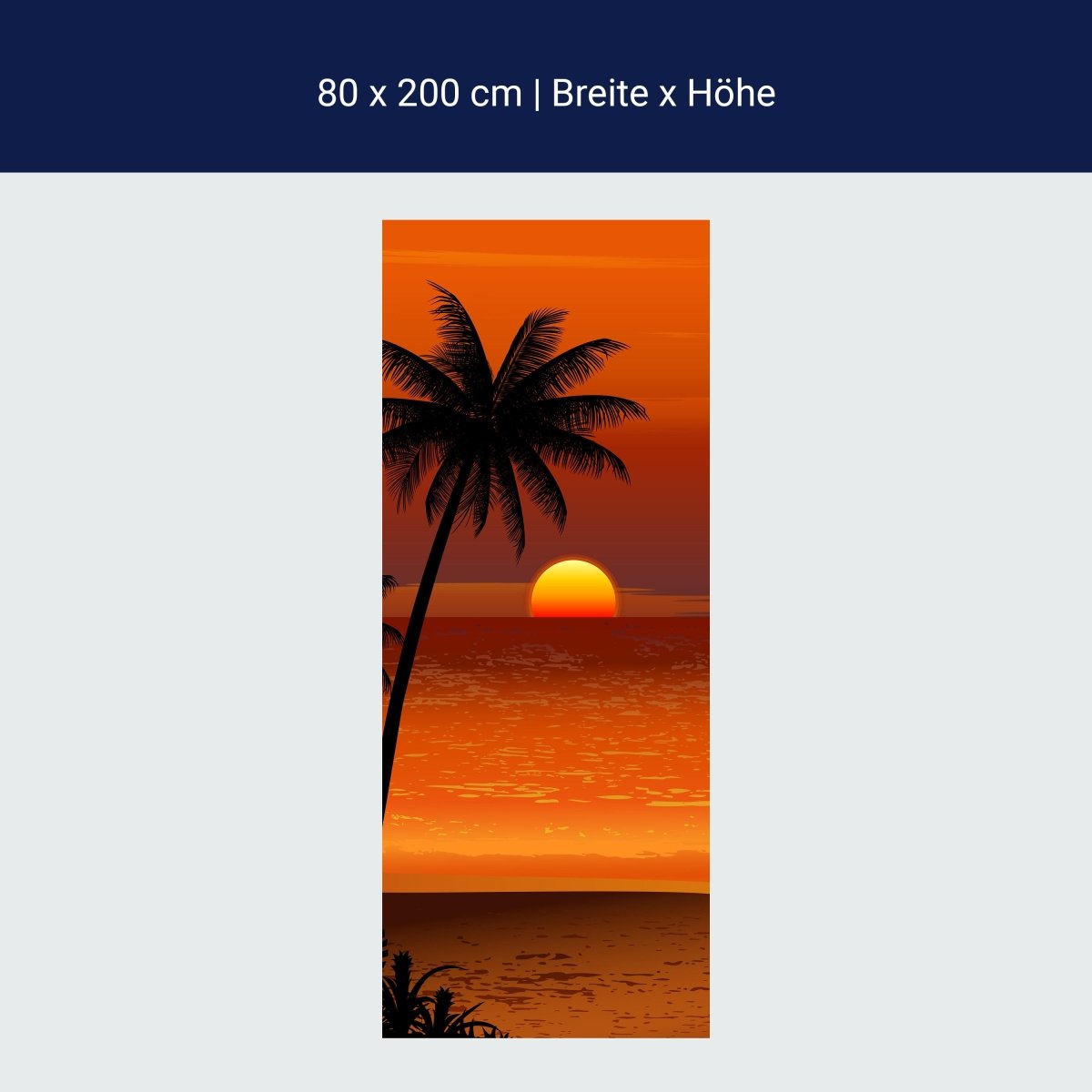 Duschwand Beach Sunset M0195 Duschwand Beach Sunset M0195