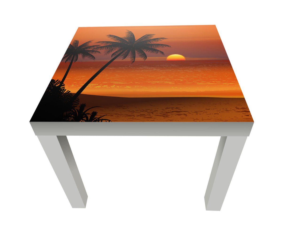 Beistelltisch Beach Sunset M0195 entdecken - Bild 1 Beistelltisch Beach Sunset M0195 entdecken - Bild 1