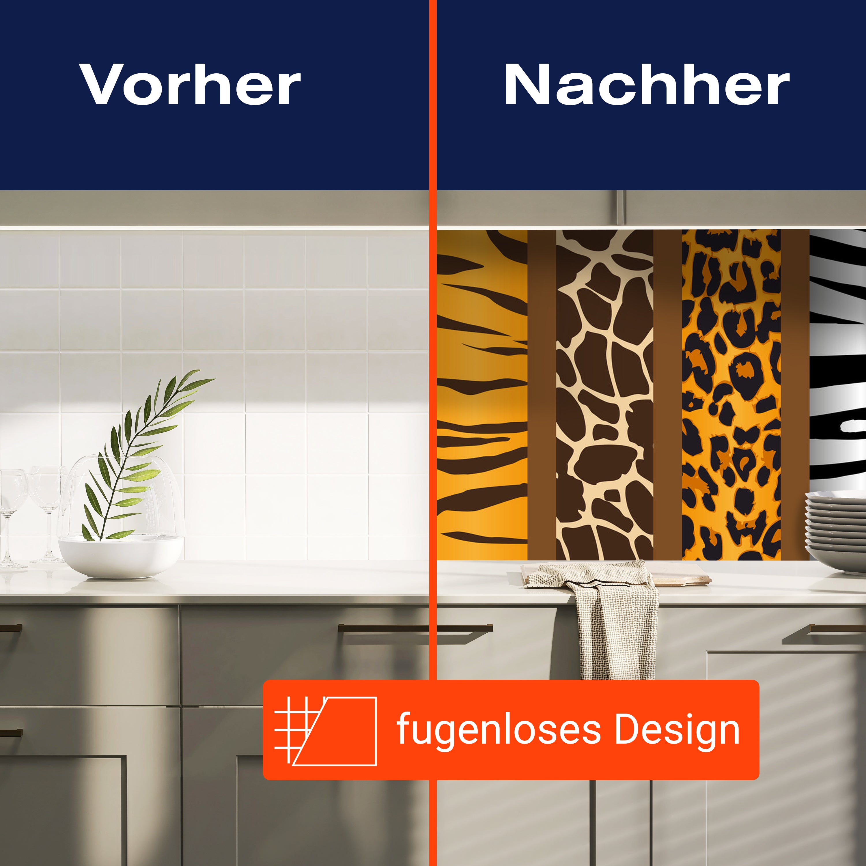 Küchenrückwand Afrika Tiermuster M0198 entdecken - Bild 9 Küchenrückwand Afrika Tiermuster M0198 entdecken - Bild 9