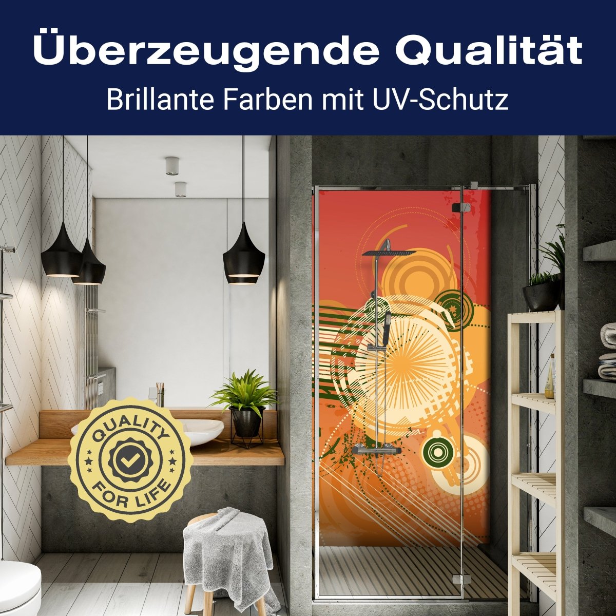 Duschwand Marissa Floral M0199 entdecken - Bild 2 Duschwand Marissa Floral M0199 entdecken - Bild 2