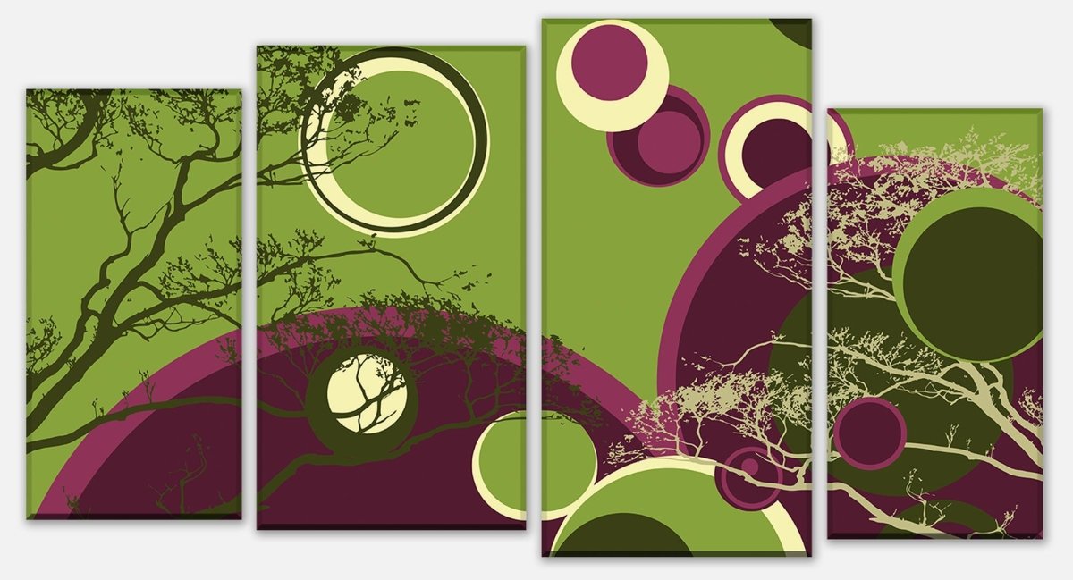 Leinwandbild Mehrteiler Ayleen Floral M0200 Leinwandbild Mehrteiler Ayleen Floral M0200