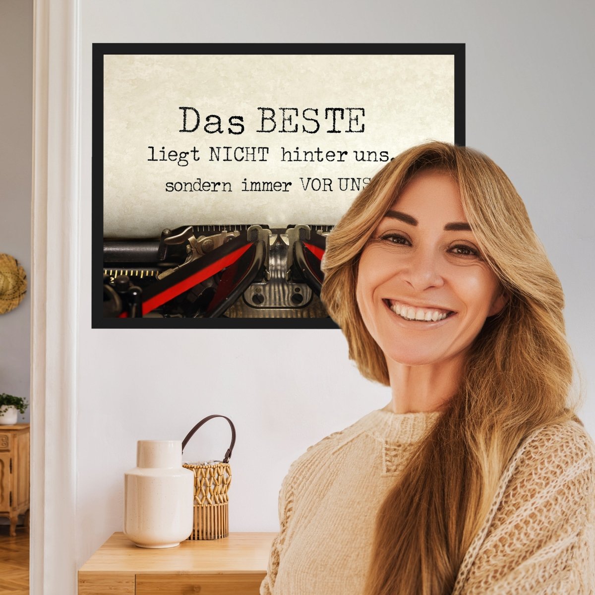 wandmotiv24 Poster, Poster - Schreibmaschine, Spruch, Vintage - M0205 - Bild 2 wandmotiv24 Poster, Poster - Schreibmaschine, Spruch, Vintage - M0205 - Bild 2