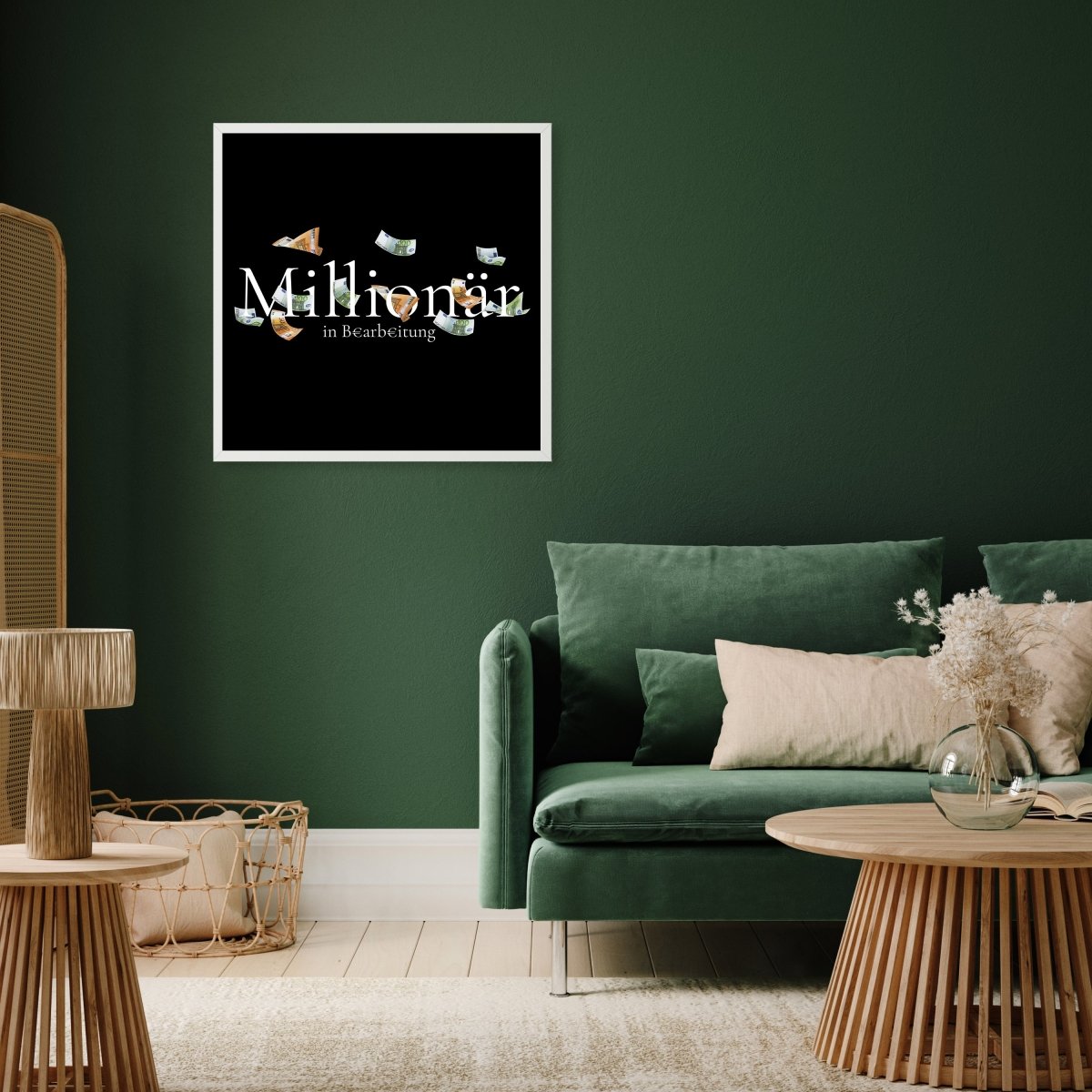 wandmotiv24 Poster, Poster - Millionär, Spruch, Motivation - M0209 - Bild 5 wandmotiv24 Poster, Poster - Millionär, Spruch, Motivation - M0209 - Bild 5