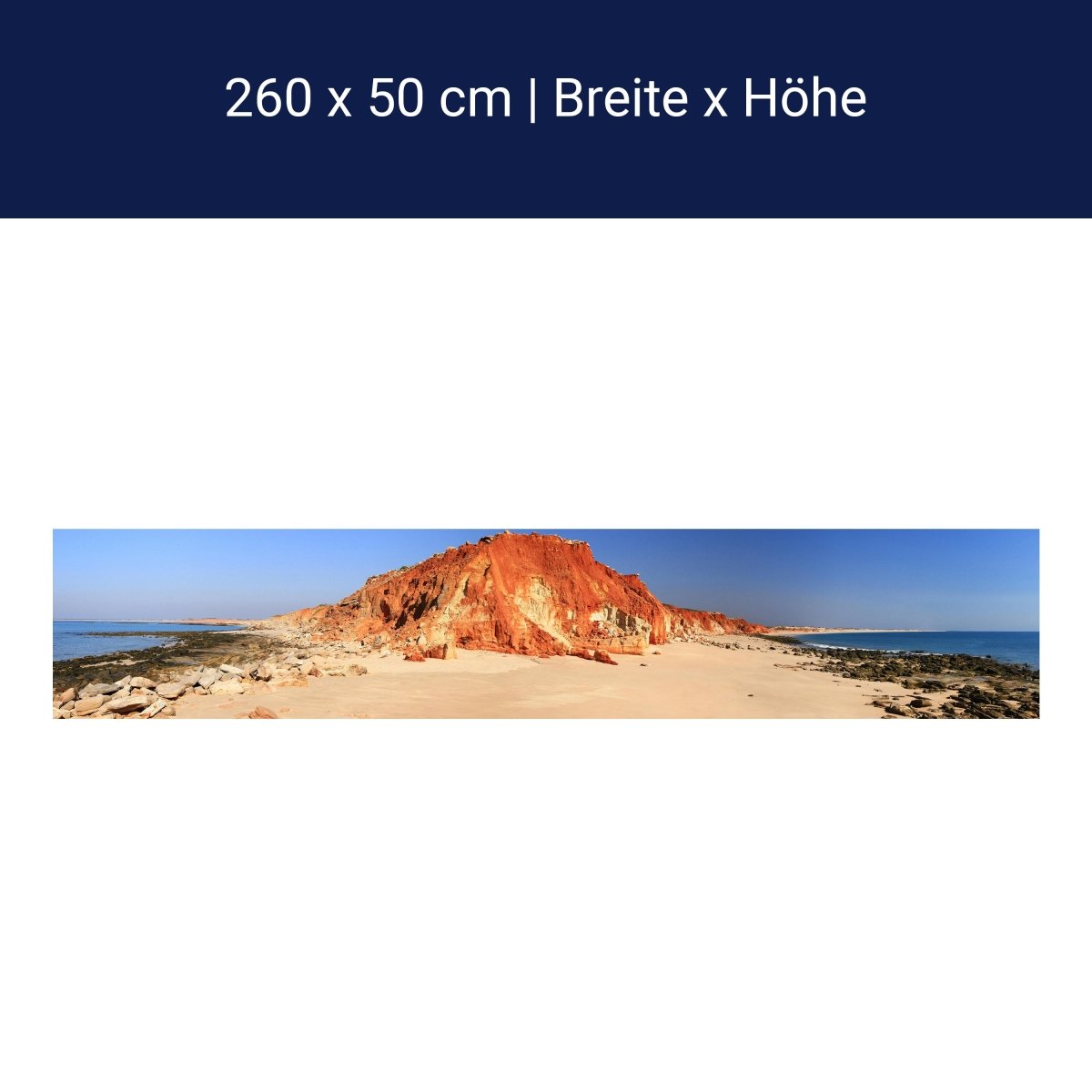 Küchenrückwand Cape Leveque Natur M0211 Küchenrückwand Cape Leveque Natur M0211