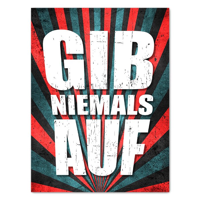 Leinwandbild Motivation, Hochformat M0211 kaufen - Bild 1 Leinwandbild Motivation, Hochformat M0211 kaufen - Bild 1