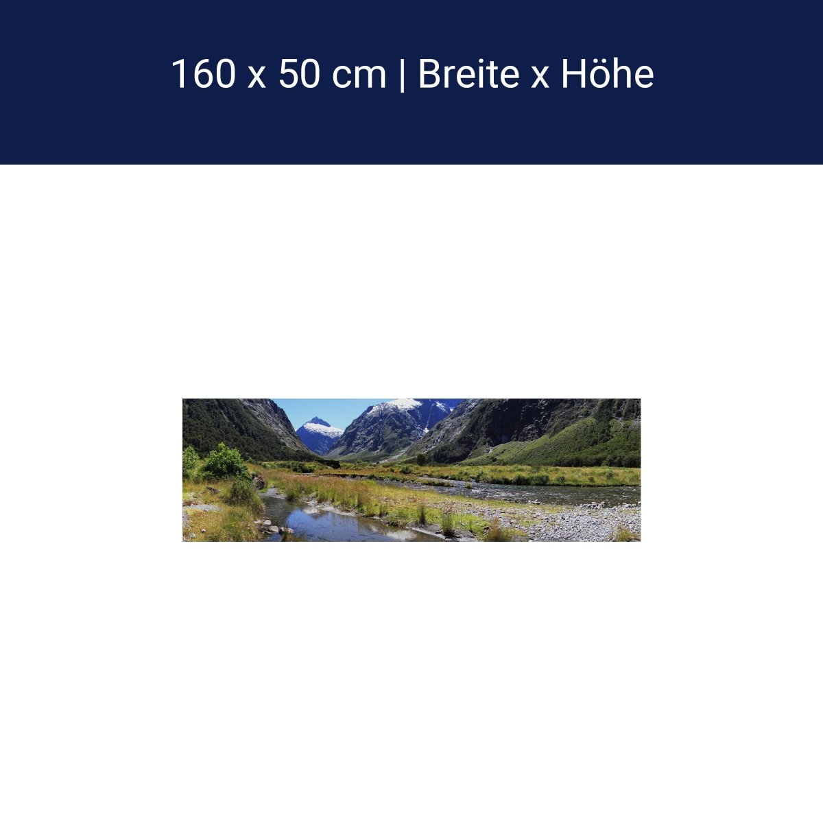 Küchenrückwand Fjordlandschaft Natur M0214 Küchenrückwand Fjordlandschaft Natur M0214