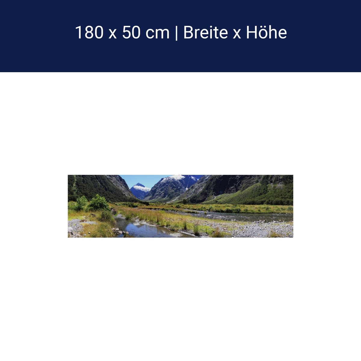Küchenrückwand Fjordlandschaft Natur M0214 Küchenrückwand Fjordlandschaft Natur M0214