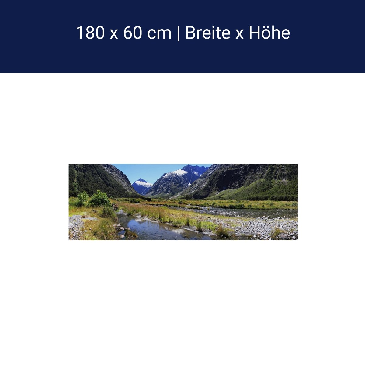Küchenrückwand Fjordlandschaft Natur M0214 Küchenrückwand Fjordlandschaft Natur M0214