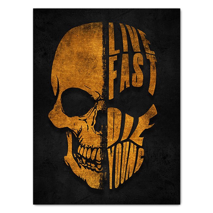 Leinwandbild Totenkopf, Hochformat M0217 kaufen - Bild 1 Leinwandbild Totenkopf, Hochformat M0217 kaufen - Bild 1