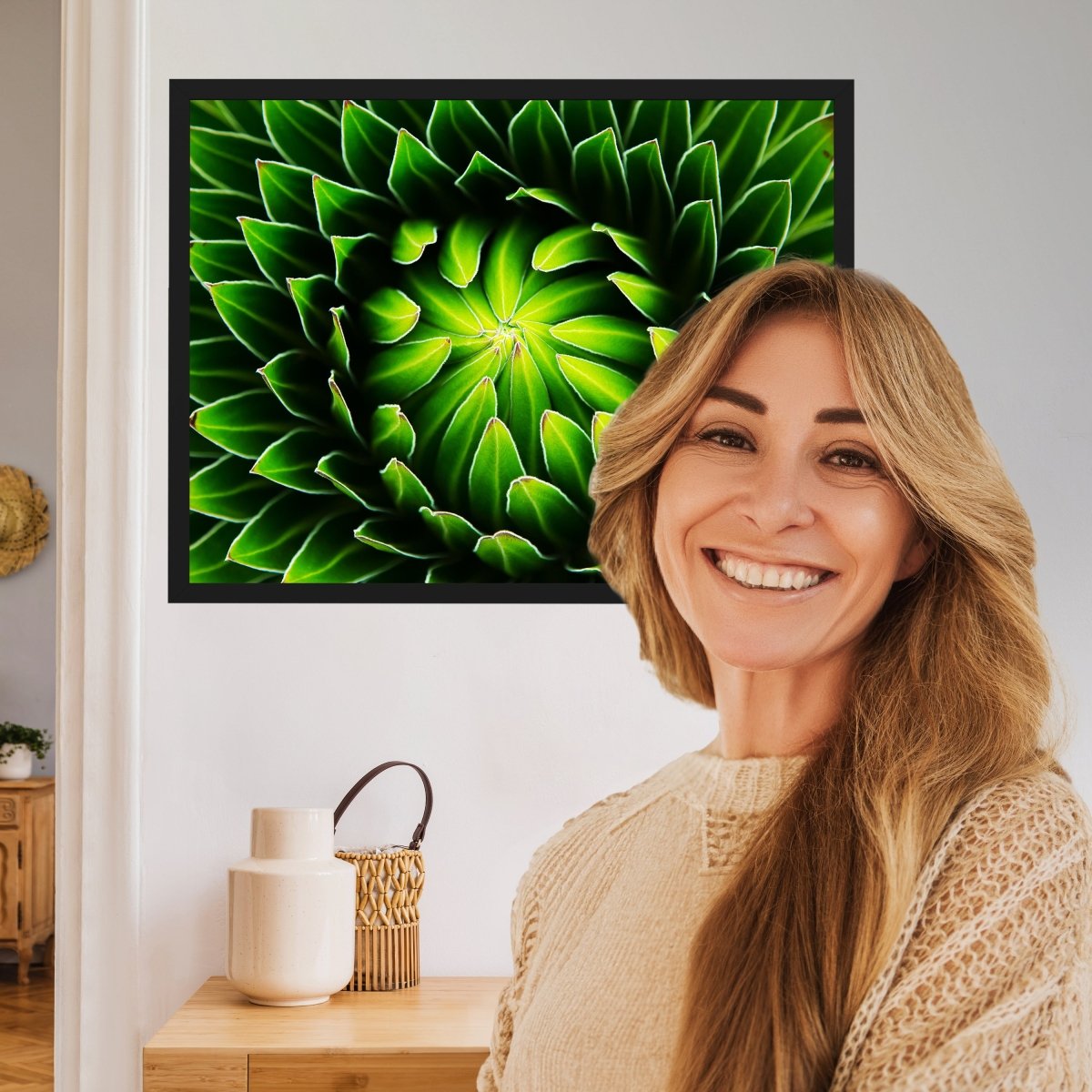 wandmotiv24 Poster, Poster - Pflanze, Kaktus, grün - M0217 - Bild 2 wandmotiv24 Poster, Poster - Pflanze, Kaktus, grün - M0217 - Bild 2