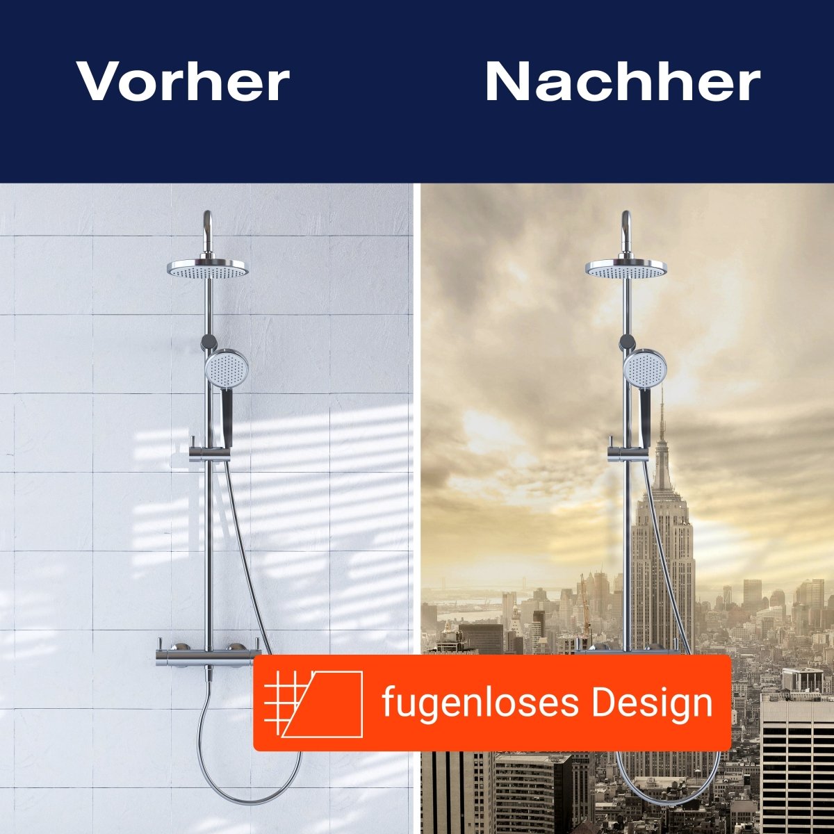 Duschwand New York Skyline View M0221 entdecken - Bild 9 Duschwand New York Skyline View M0221 entdecken - Bild 9