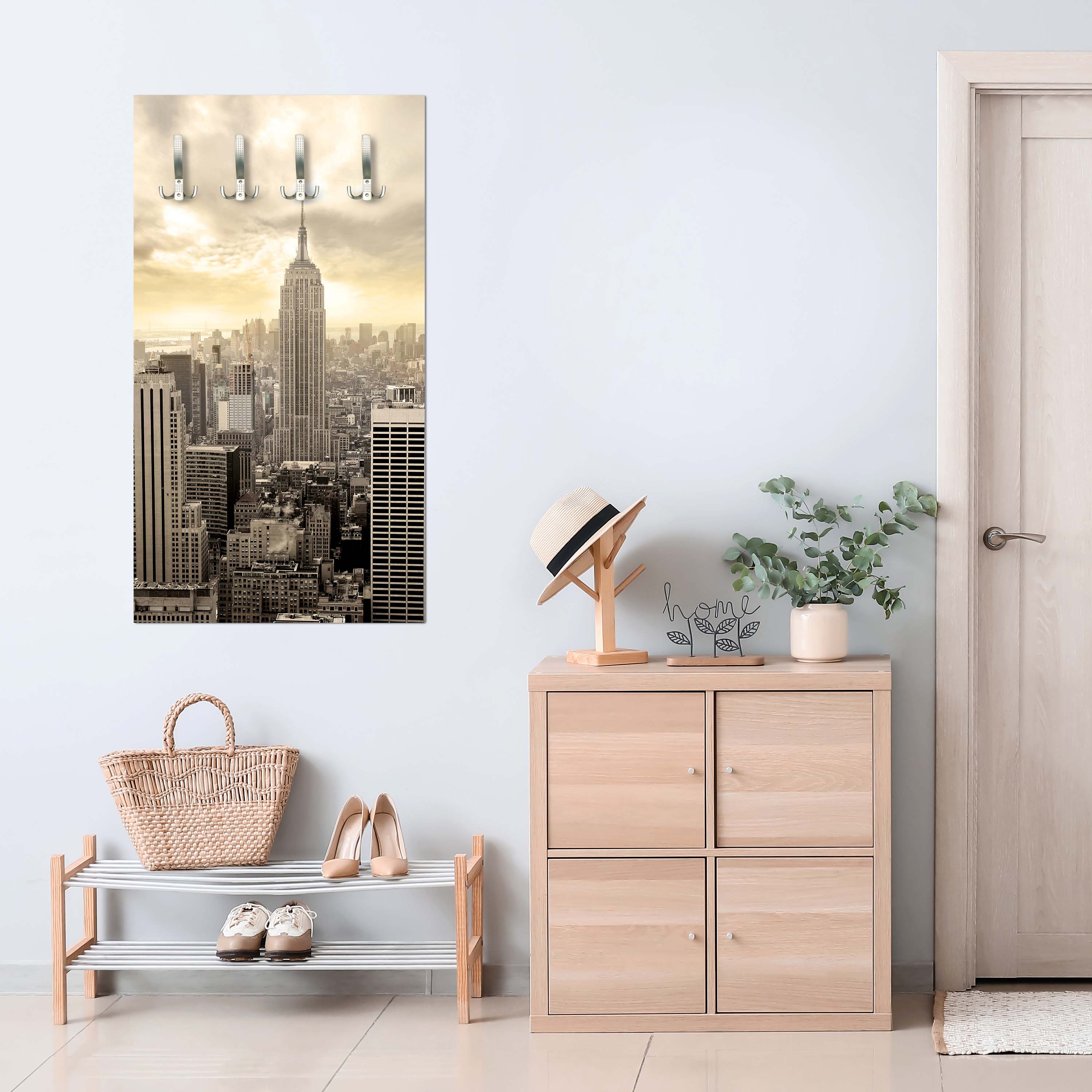 Garderobe New York Skyline View M0221 entdecken - Bild 3 Garderobe New York Skyline View M0221 entdecken - Bild 3