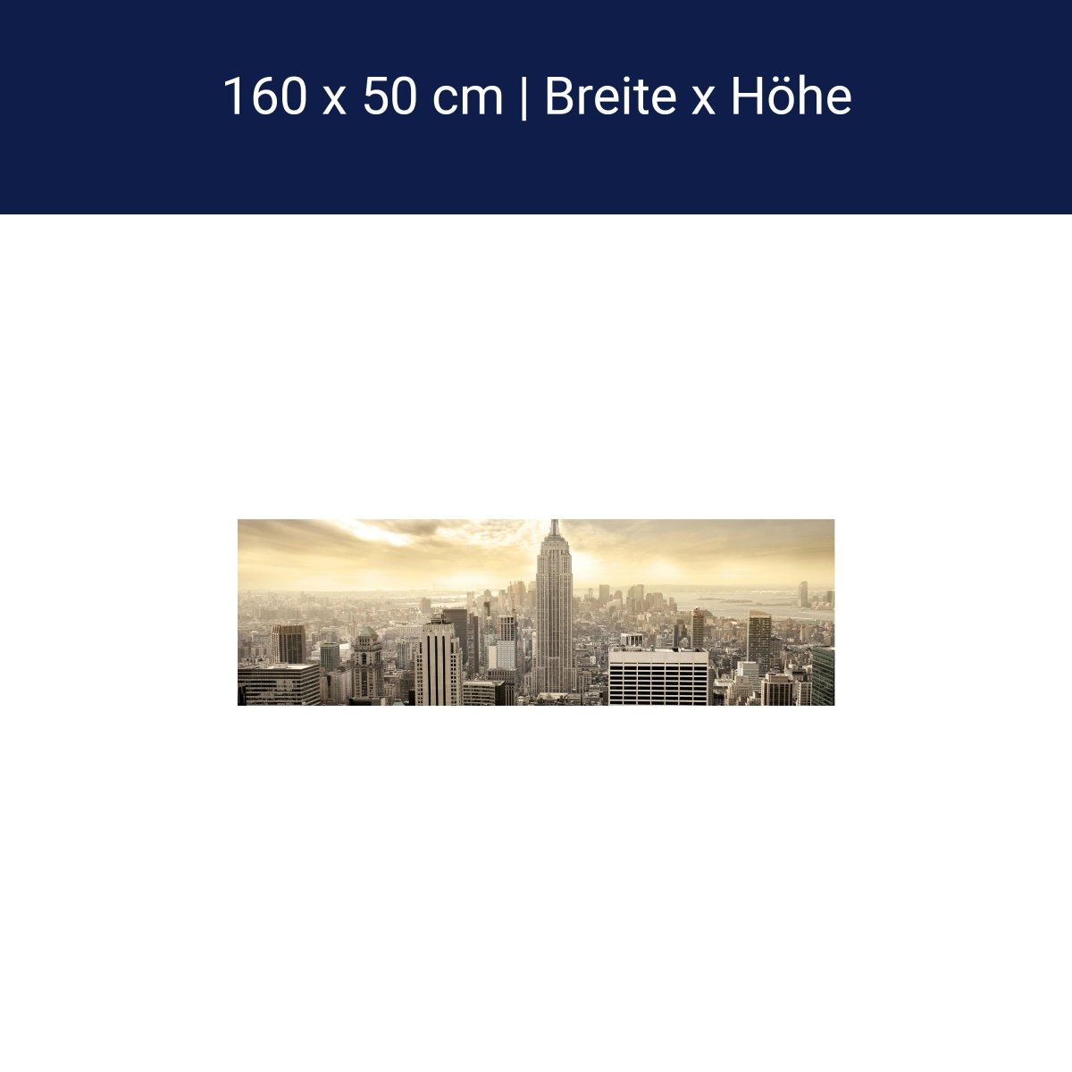 Küchenrückwand New York Skyline View M0221 Küchenrückwand New York Skyline View M0221