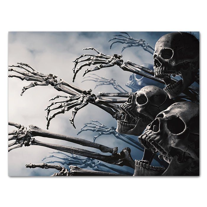 Leinwandbild Totenkopf, Querformat M0224 kaufen - Bild 1 Leinwandbild Totenkopf, Querformat M0224 kaufen - Bild 1