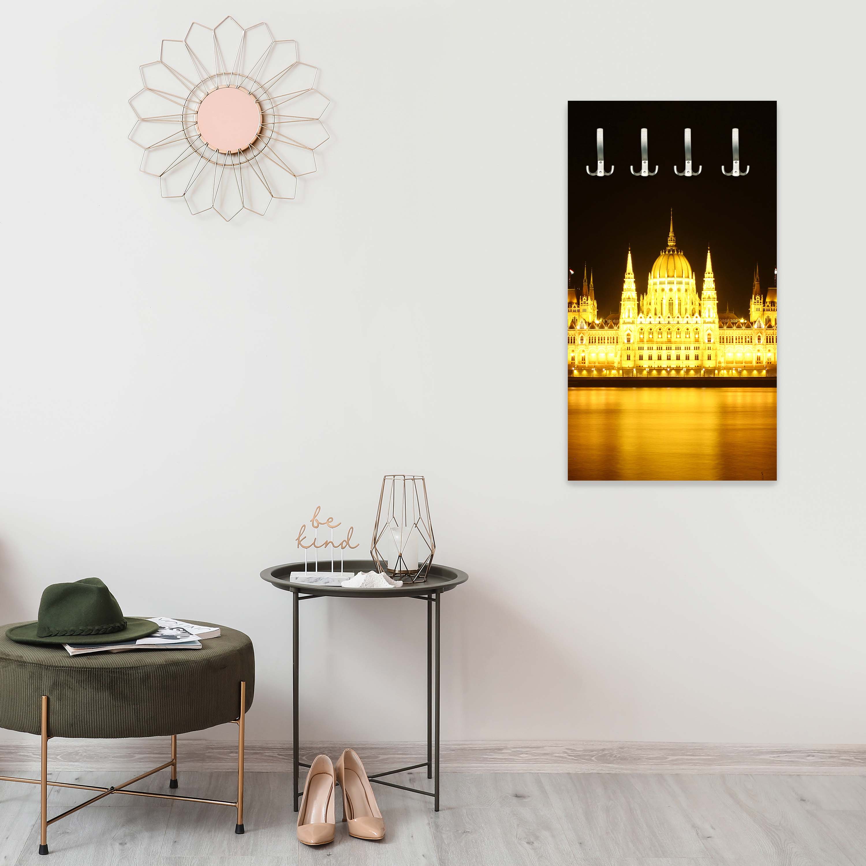 Garderobe Budapest bei Nacht M0226 entdecken - Bild 2 Garderobe Budapest bei Nacht M0226 entdecken - Bild 2