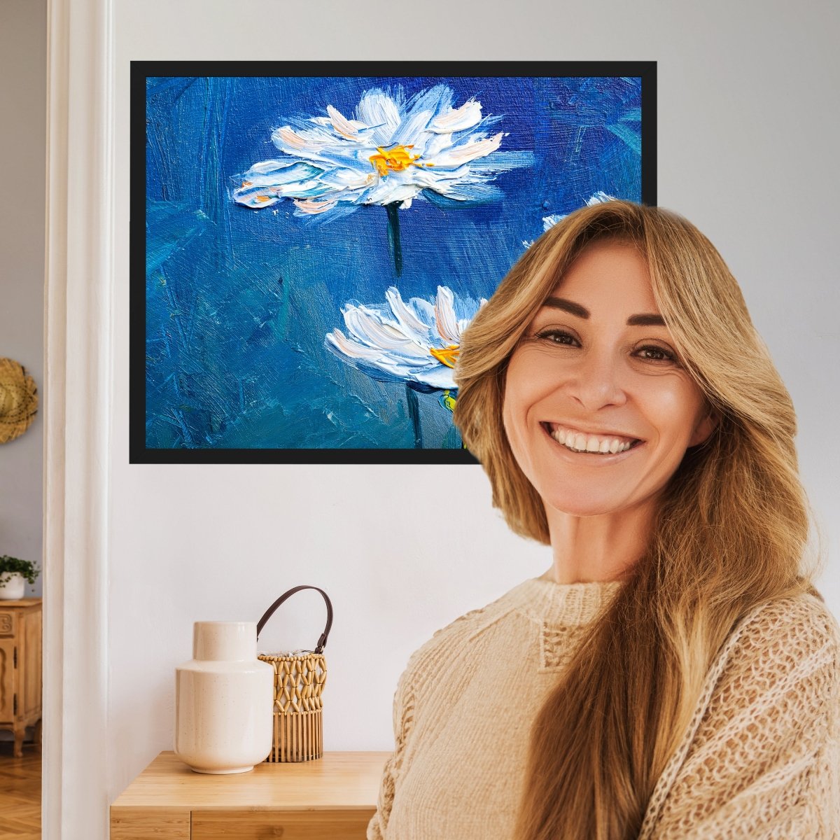 wandmotiv24 Poster, Poster - Bild, Malerei, Blumen - M0227 - Bild 2 wandmotiv24 Poster, Poster - Bild, Malerei, Blumen - M0227 - Bild 2