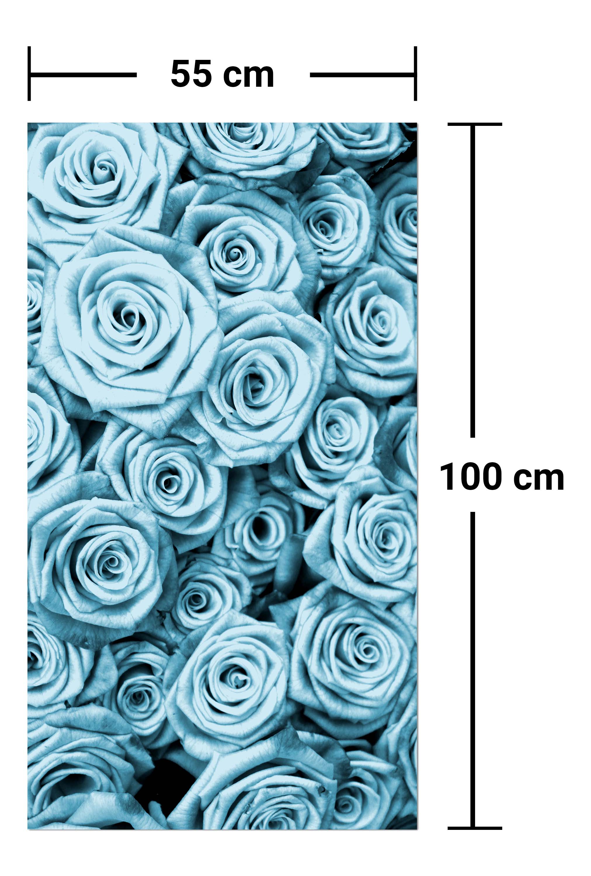 Garderobe Blaues Rosenfeld Blüte M0228 entdecken - Bild 7 Garderobe Blaues Rosenfeld Blüte M0228 entdecken - Bild 7