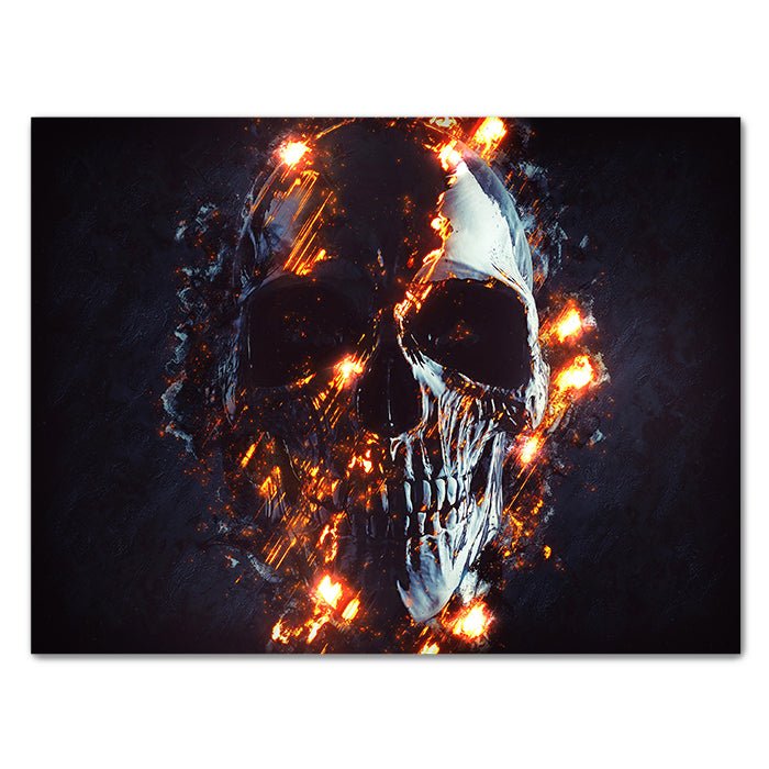 Leinwandbild Totenkopf, Querformat M0228 kaufen - Bild 1 Leinwandbild Totenkopf, Querformat M0228 kaufen - Bild 1