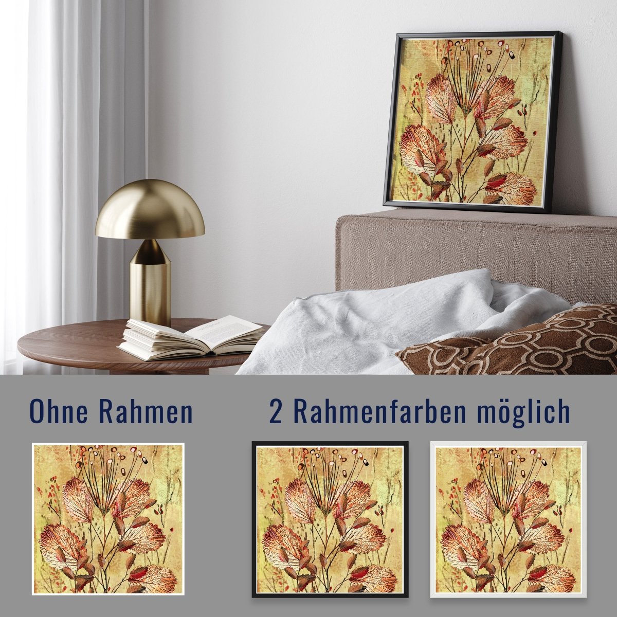 wandmotiv24 Poster, Poster - Bild, Malerei, Pflanzen - M0230 - Bild 4 wandmotiv24 Poster, Poster - Bild, Malerei, Pflanzen - M0230 - Bild 4