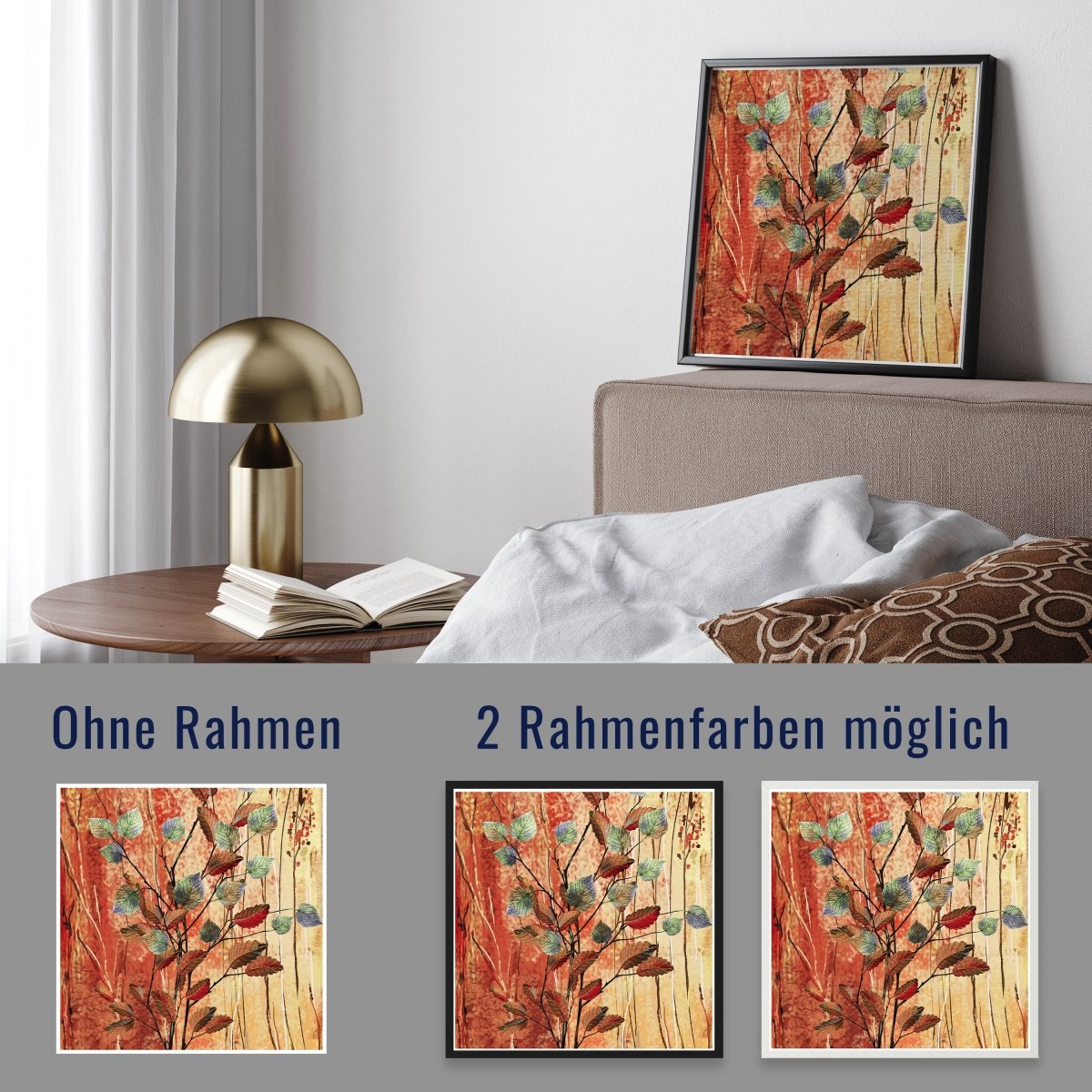 wandmotiv24 Poster, Poster - Bild, Malerei, Pflanzen - M0231 - Bild 4 wandmotiv24 Poster, Poster - Bild, Malerei, Pflanzen - M0231 - Bild 4