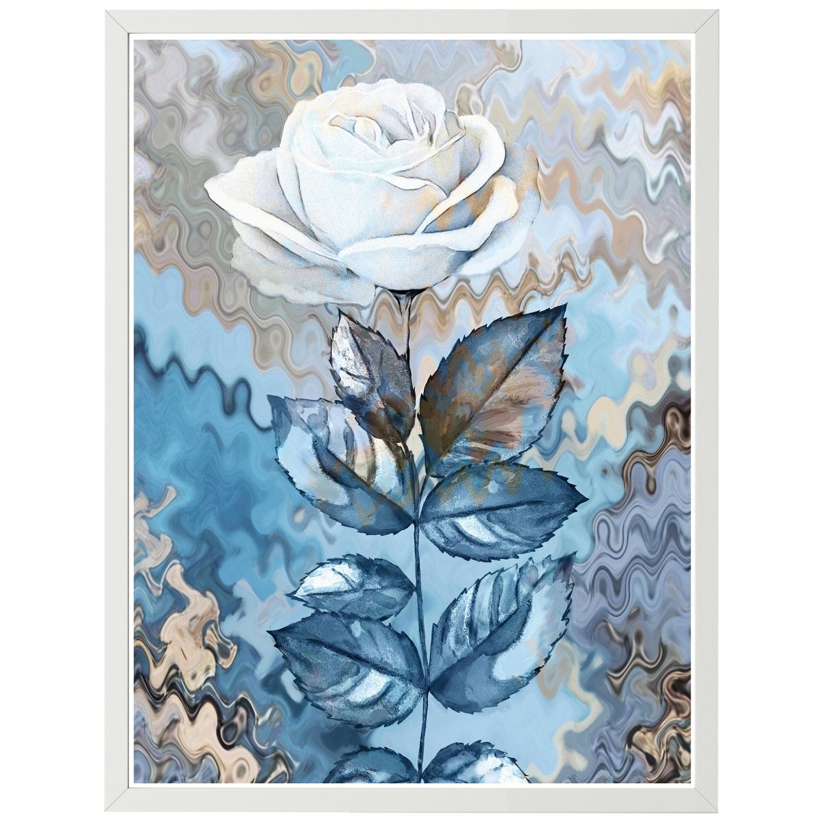 wandmotiv24 Poster, Poster - Bild, Malerei, Rose - M0233 - Bild 1 wandmotiv24 Poster, Poster - Bild, Malerei, Rose - M0233 - Bild 1