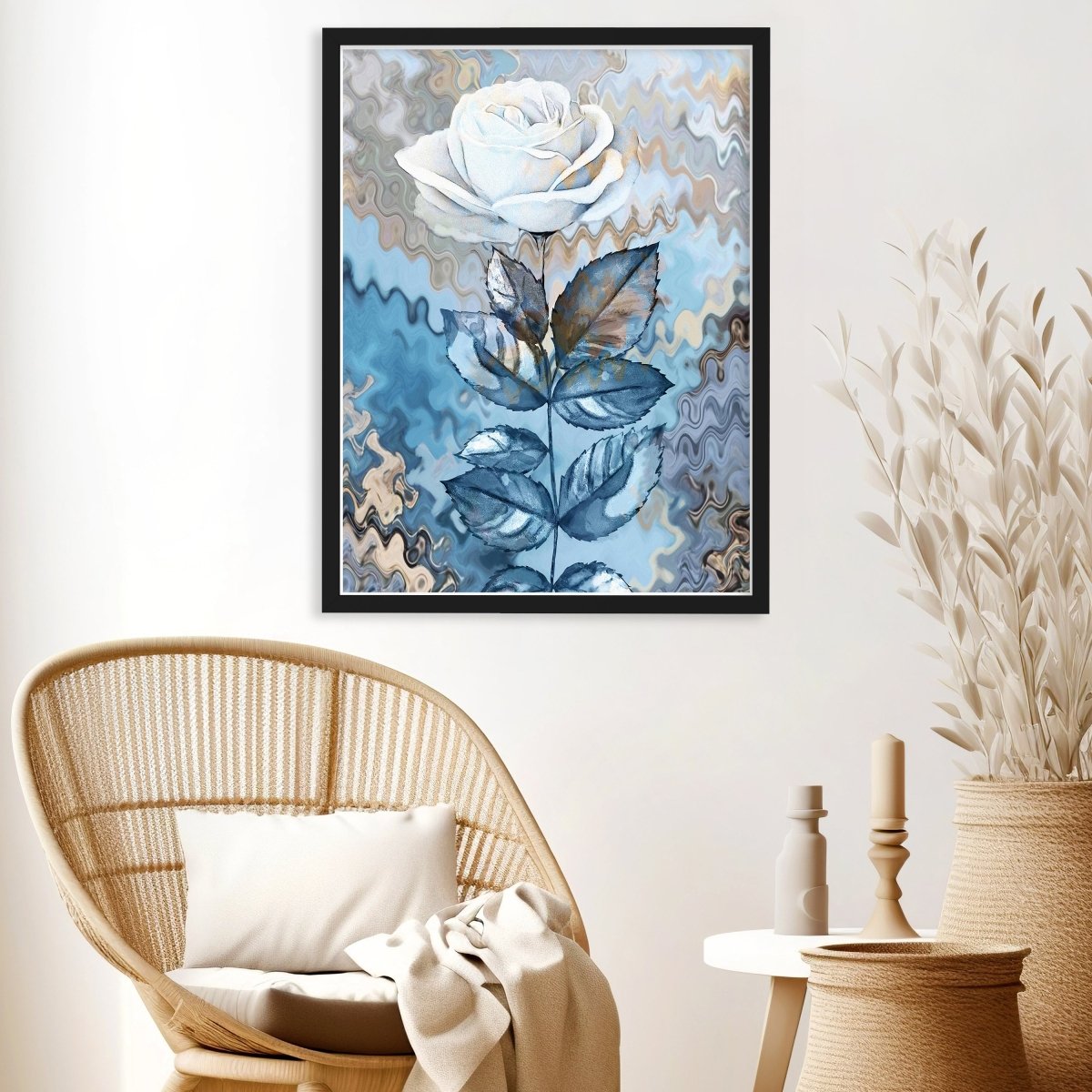 wandmotiv24 Poster, Poster - Bild, Malerei, Rose - M0233 - Bild 3 wandmotiv24 Poster, Poster - Bild, Malerei, Rose - M0233 - Bild 3