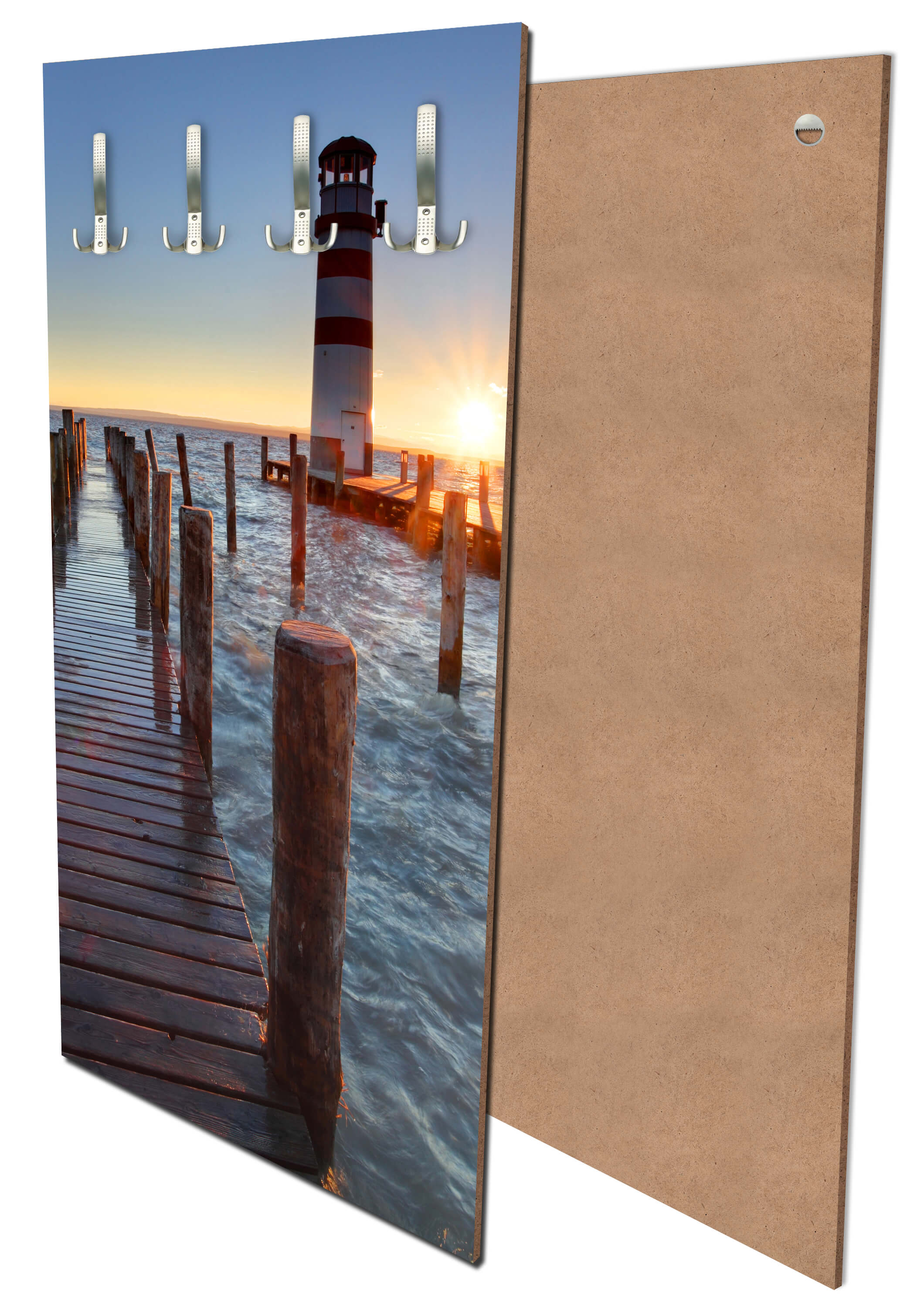 Garderobe Leuchtturm mit Pier M0238 entdecken - Bild 1 Garderobe Leuchtturm mit Pier M0238 entdecken - Bild 1