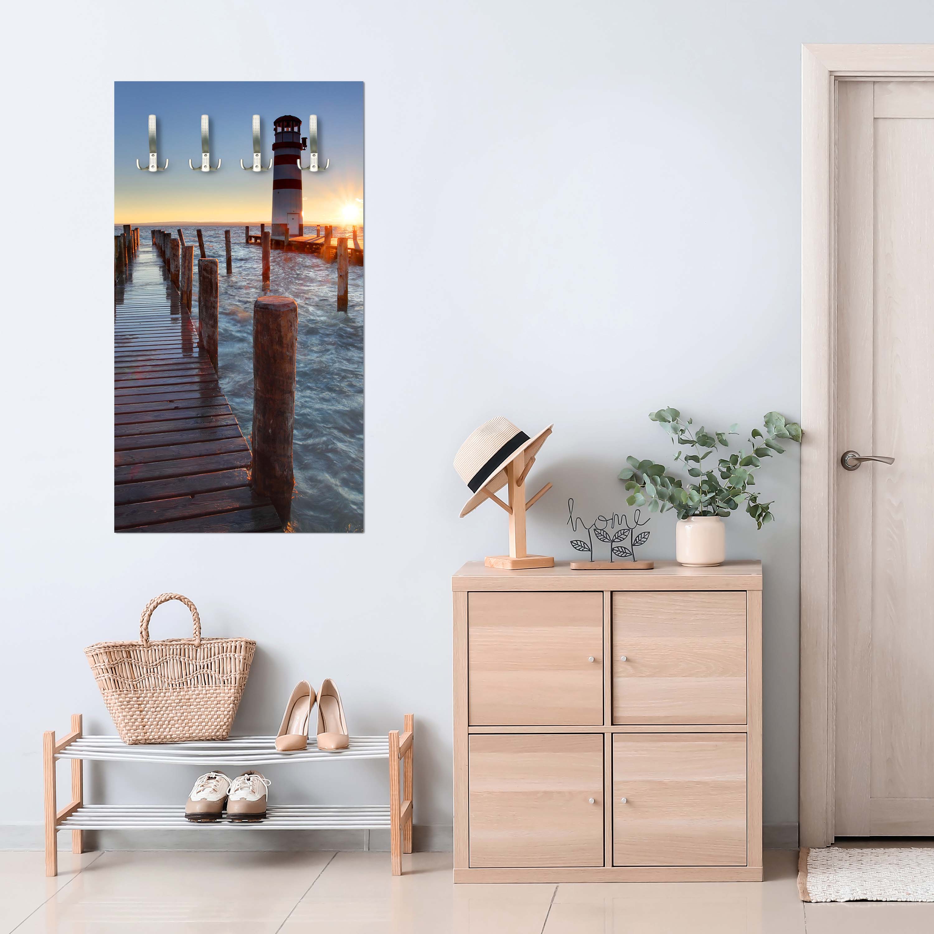 Garderobe Leuchtturm mit Pier M0238 entdecken - Bild 3 Garderobe Leuchtturm mit Pier M0238 entdecken - Bild 3