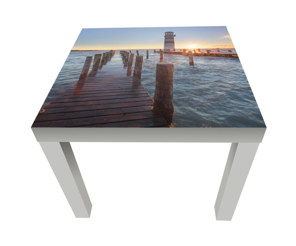 Beistelltisch Leuchtturm mit Pier M0238 entdecken - Bild 1 Beistelltisch Leuchtturm mit Pier M0238 entdecken - Bild 1