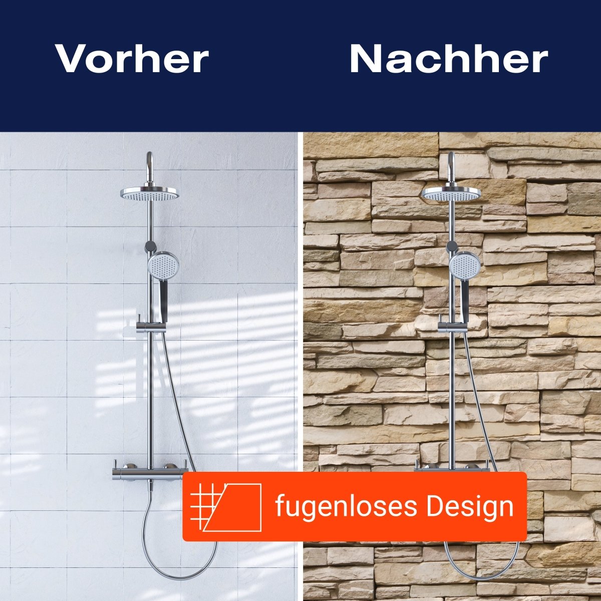 Duschwand Asia Stone Natur M0239 entdecken - Bild 9 Duschwand Asia Stone Natur M0239 entdecken - Bild 9