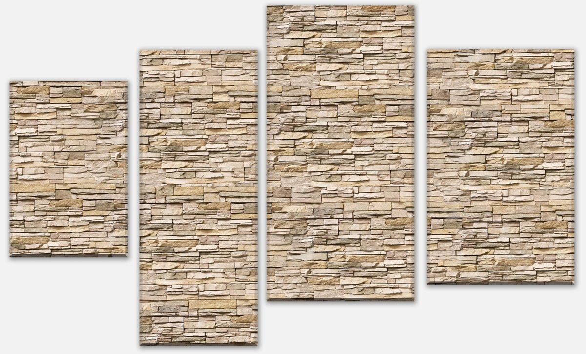 Leinwandbild Mehrteiler Asia Stone Natur M0239 Leinwandbild Mehrteiler Asia Stone Natur M0239