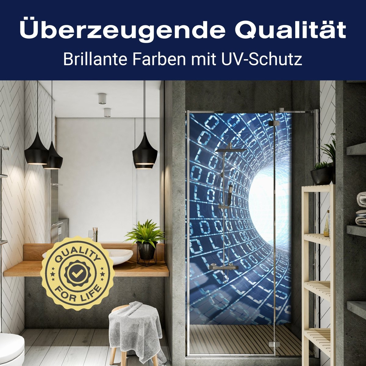 Duschwand Datentunnel Internet M0243 entdecken - Bild 2 Duschwand Datentunnel Internet M0243 entdecken - Bild 2