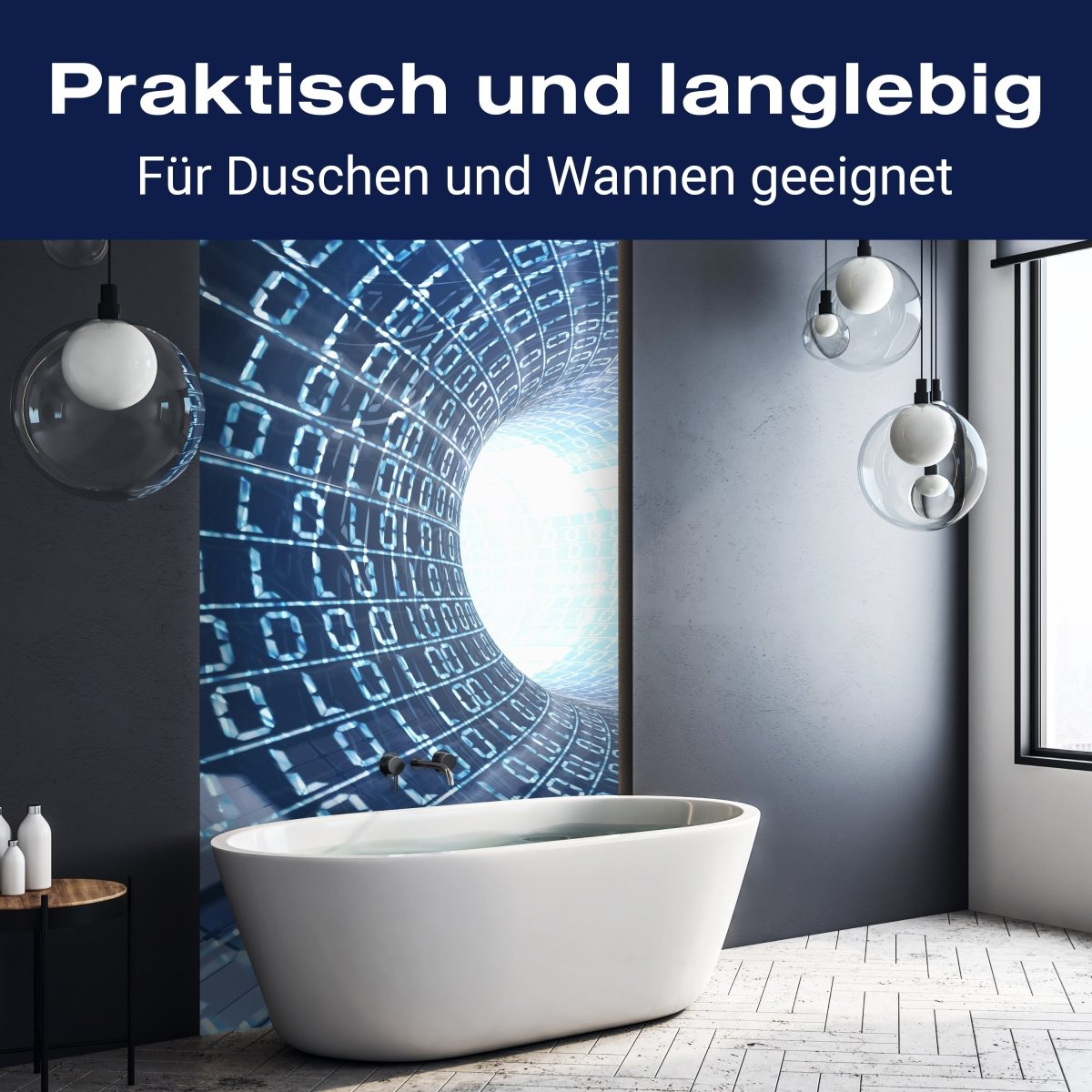 Duschwand Datentunnel Internet M0243 entdecken - Bild 3 Duschwand Datentunnel Internet M0243 entdecken - Bild 3