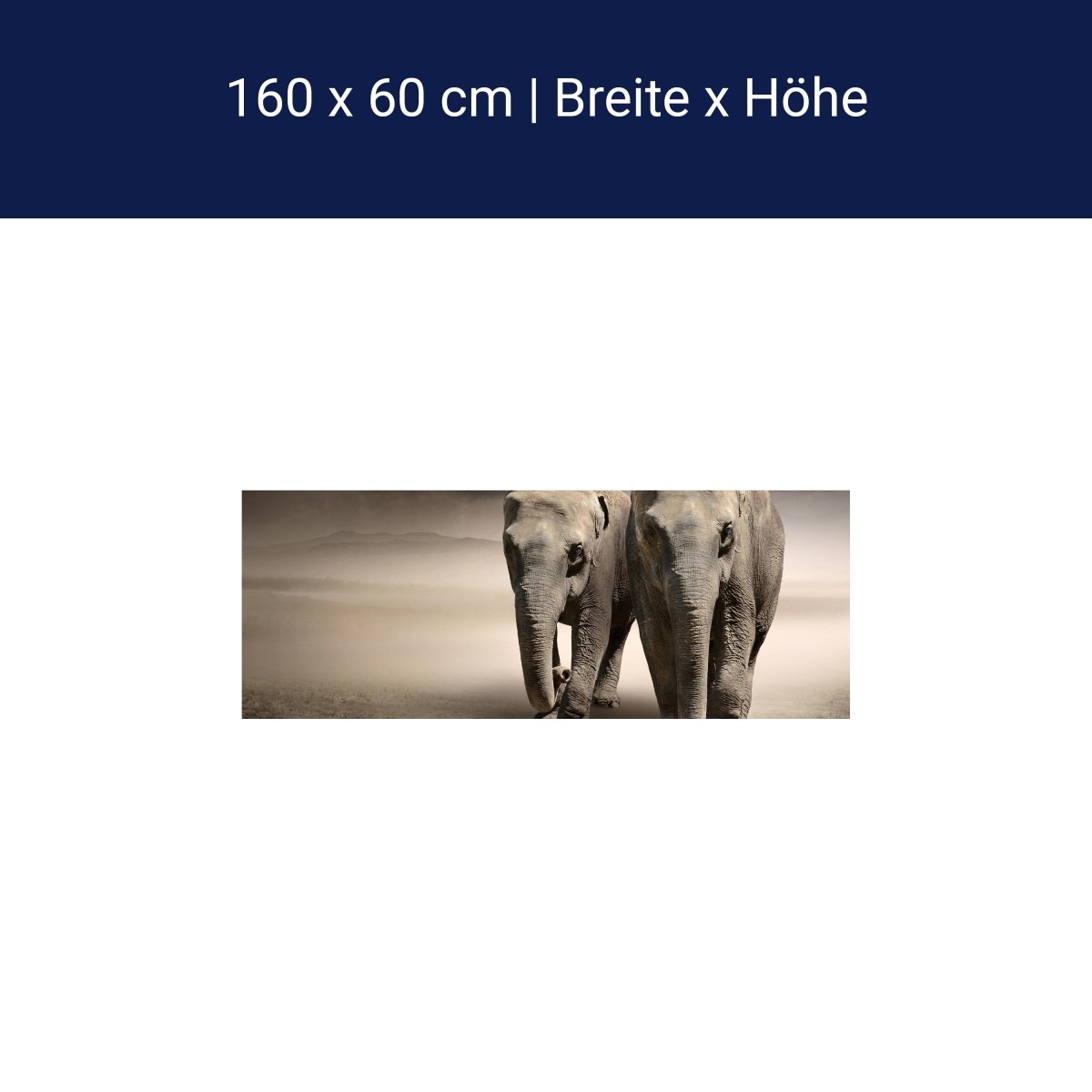 Küchenrückwand Elefantentraum Afrika M0244 Küchenrückwand Elefantentraum Afrika M0244